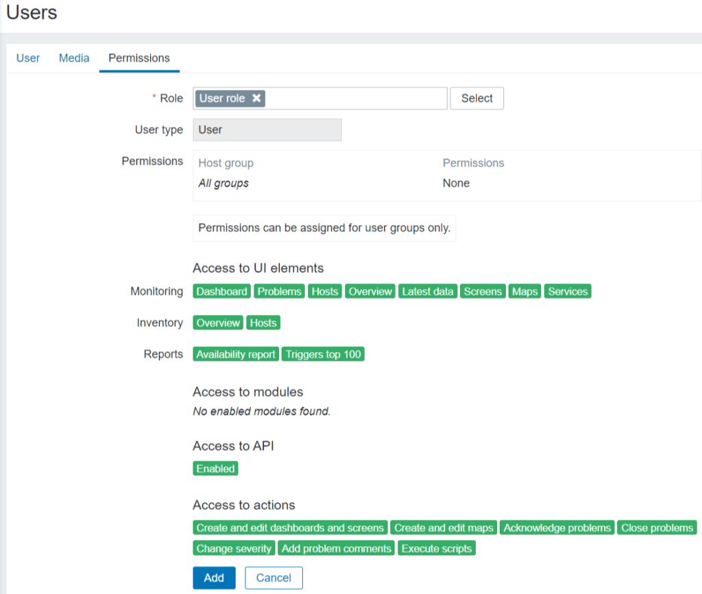 Nový Zabbix 5.2