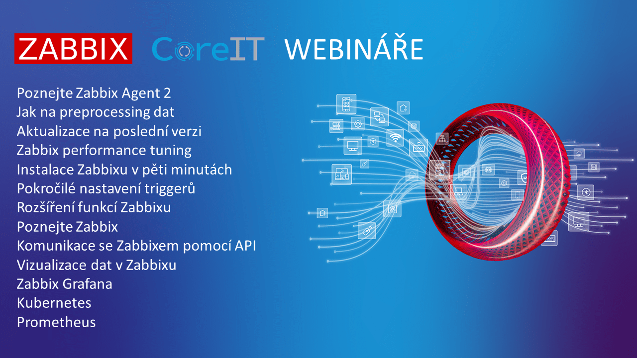 Zabbix webináře do konce roku 2021