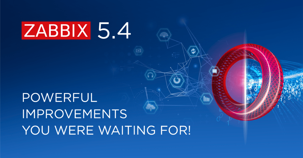 Nový Zabbix 5.4.